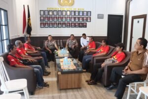 Jogo Jatim : Polres Madiun Kota Perkuat Sinergi dengan Serikat Buruh